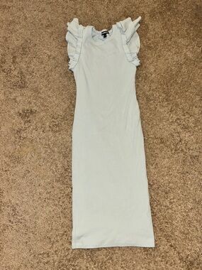 Express Light Blue Maxi Dress